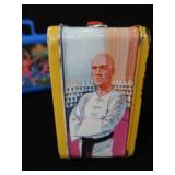 VINTAGE LUNCH BOXES AND THERMOS.