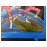 VINTAGE LUNCH BOXES AND THERMOS.