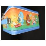 2 VINTAGE LUNCHBOXES AND 1 THERMOS.