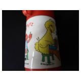 2 VINTAGE LUNCHBOXES AND 1 THERMOS.