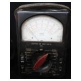 VINTAGE TRIPLETT VOLT-OHM MILLIAMMETER SNAP ON TEST LIGHT