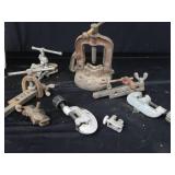 VINTAGE PIPE CUTTING TOOLS