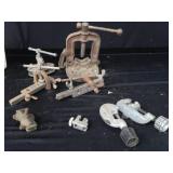VINTAGE PIPE CUTTING TOOLS