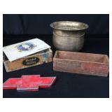 VINTAGE ODDS AND ENDS / SOLID BRASS