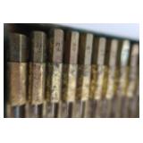 ANDERSON & FORRESTER GAUGING DRILL BIT SET