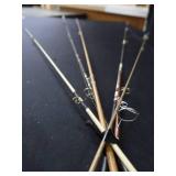 6 VINTAGE ROS AND REELS