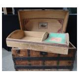 ANTIQUE DOME TOP / HUMP TOP TRUNK