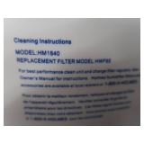 HOLMES HUMIDIFIER / FOOT SAVER PLUS