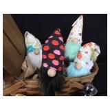 NEW GNOMES HAVE BASKET, WILL TRAVEL