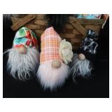 NEW GNOMES HAVE BASKET, WILL TRAVEL