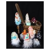 NEW GNOMES HAVE BASKET, WILL TRAVEL