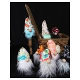 NEW GNOMES HAVE BASKET, WILL TRAVEL