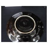 NEW VELATA FUN FONDUE / VINTAGE POTTERY PLATE