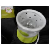 NEW VELATA FUN FONDUE WARMER. / AMARICANA GENERAL STAR PLATE