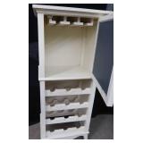 WOODEN VINTAGE WINE RACK