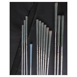 VINTAGE GOLF CLUBS AND BAG