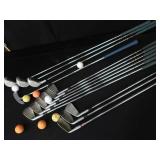 VINTAGE GOLF CLUBS AND BAG