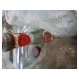 LARGE BOX OF ASSORTED ANTIQUE / VINTAGE BOTTLES.