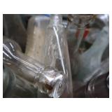 LARGE BOX OF ASSORTED ANTIQUE / VINTAGE BOTTLES.