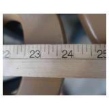 2 MATCHING WOOD TABLES