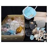 VINTAGE GLASSWARE AND BAUBBLES FOR THE CRAFTY PERSON