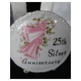 SILVER PLUS 25TH ANNIVERSARY ITEMS