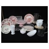 GORGEOUS VINTAGE GLASSWARE (FENTON)