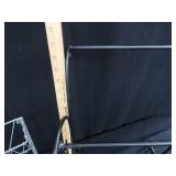 LOT OF SMALL METAL DISPLAY RACKS