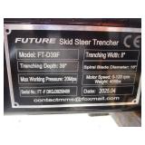Future Equipment Skid Steer Trencher Future Equipment Skid Steer Trencher