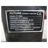 Future Equipment Skid Steer Concrete Breaker Future Equipment Skid Steer Concrete Breaker