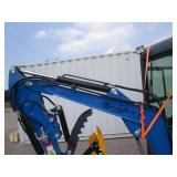CFG Industrial DM21 Excavator w/Kubota Diesel, Enclosed Cab, Side Swing Boom, Hydraulic Thumb CFG Industrial DM21 Excavator w/Kubota Diesel, Enclosed Cab, Side Swing Boom, Hydraulic Thumb