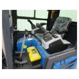 CFG Industrial DM21 Excavator w/Kubota Diesel, Enclosed Cab, Side Swing Boom, Hydraulic Thumb CFG Industrial DM21 Excavator w/Kubota Diesel, Enclosed Cab, Side Swing Boom, Hydraulic Thumb