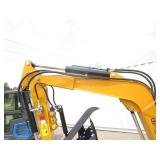CFG Industrial MY50R Excavator w/Enclosed Cab, Side Swing Boom, Hydraulic Thumb