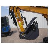 CFG Industrial MY50R Excavator w/Enclosed Cab, Side Swing Boom, Hydraulic Thumb