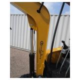 CFG Industrial MX50R Excavator w/All Terrain Tracks, Side Swing Boom, Hydraulic Thumb