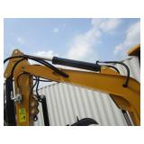 CFG Industrial MX50R Excavator w/All Terrain Tracks, Side Swing Boom, Hydraulic Thumb