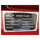 SKLP 67" 3 Point Tiller SKLP 67" 3 Point Tiller