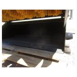 Future Equipment Mini Skid Steer 43" Box Broom Sweeper Bucket