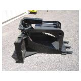 Future Equipment Skid Steer 20" Stump/Rock Bucket w/Grapple