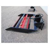 Future Equipment Skid Steer 70" Hydraulic Tooth Land Leveler Future Equipment Skid Steer 70" Hydraulic Tooth Land Leveler