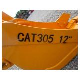 Future Equipment Cat 305 12" Bucket Future Equipment Cat 305 12" Bucket