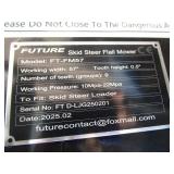Future Equipment Skid Steer 57" Flail Mower Future Equipment Skid Steer 57" Flail Mower