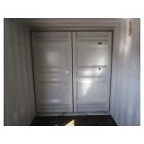 7x12 Storage Container/Jobsite Office w/Side Walk in Door & Window