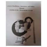 12v Fuel Transfer Pump, Hose, Nozzle