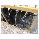 Mower King Skid Steer Auger w/6" 12" 14" Auger Bits