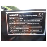 Future Equipment Skid Steer 72" Vibratory Screening Bucket