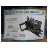 Future Equipment Skid Steer 20" Stump/Rock Bucket w/Grapple Future Equipment Skid Steer 20" Stump/Rock Bucket w/Grapple