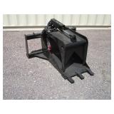Future Equipment Skid Steer 20" Stump/Rock Bucket w/Grapple