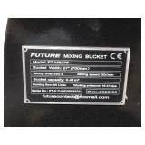 Future Equipment Skid Steer Mixing Bucket Future Equipment Skid Steer Mixing Bucket