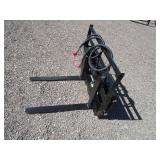Future Equipment Mini Skid Steer 30" Side Shift Pallet Forks Future Equipment Mini Skid Steer 30" Side Shift Pallet Forks